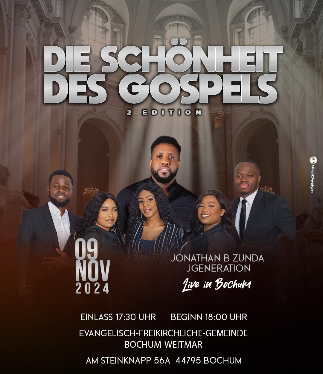 Gospelkonzert EFG Bochum Weitmar 09.11.2024